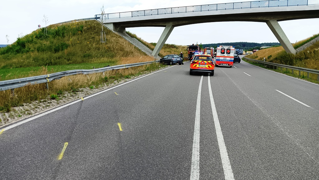 Feuerwehr Riedlingen - Verkehrsunfall B311 Riedlingen - Unlingen